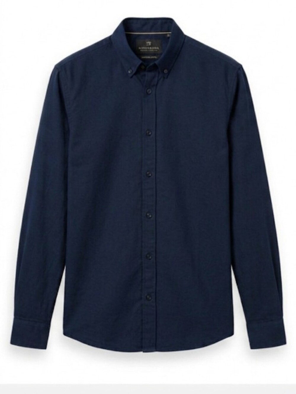Scotch & Soda Navy Long-Sleeve Button-Down Shirt